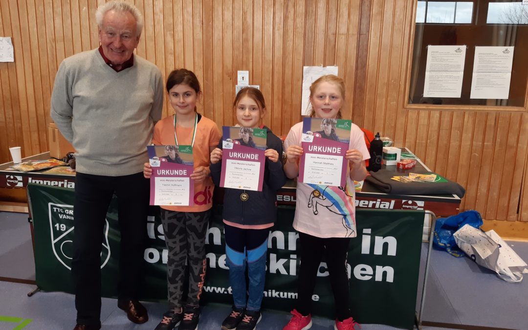 Rommerskirchener „Mini-Meister“ sind gefunden Kinder spielten beim Ortsentscheid der Tischtennis Breitensportaktion mit