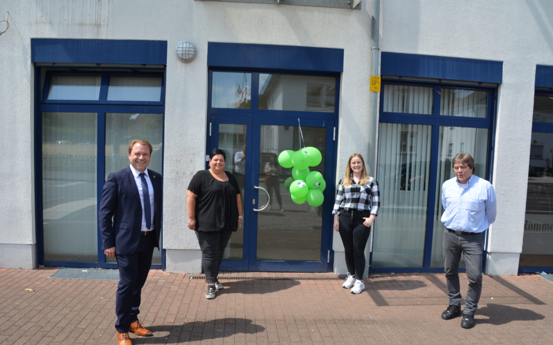 Bürgermeister Dr. Martin Mertens eröffnet neues Familienbüro in Rommerskirchen