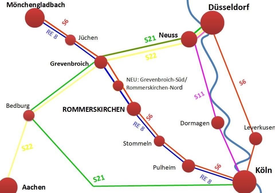 Großer Schritt für Rommerskirchen Anbindung an S – Bahn kommt