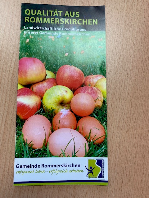 Qualität aus Rommerskirchen- Gemeinde informiert über Hofläden