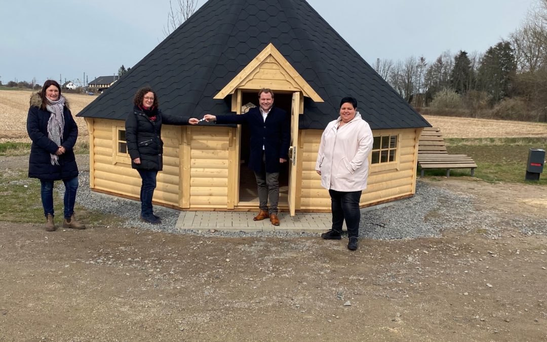 Neues „Hauptquartier“ für die Naturgruppe der Gillbach -Wichtel