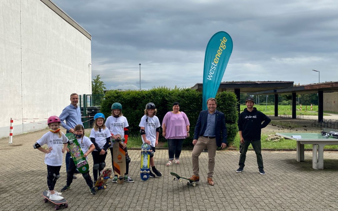 Lernen von den Skater-Profis – Große Resonanz beim Workshop in der Gillbachschule