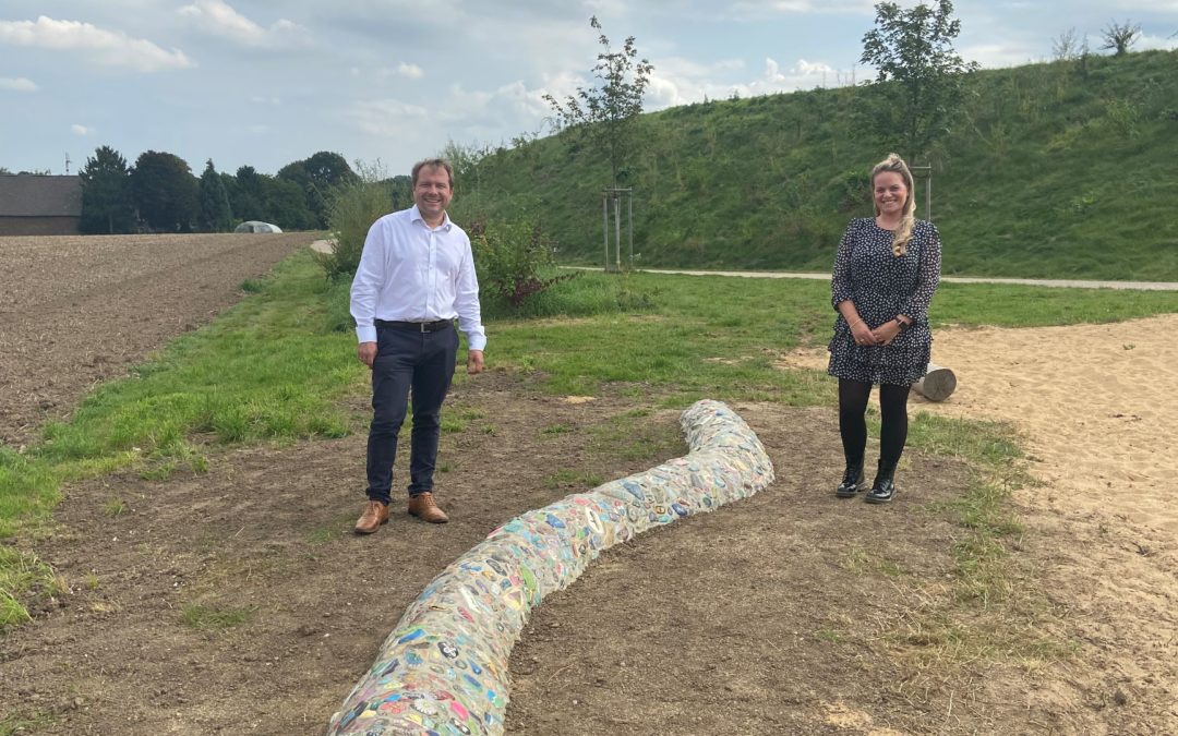 Steinschlange am Steinbrink ist fertig