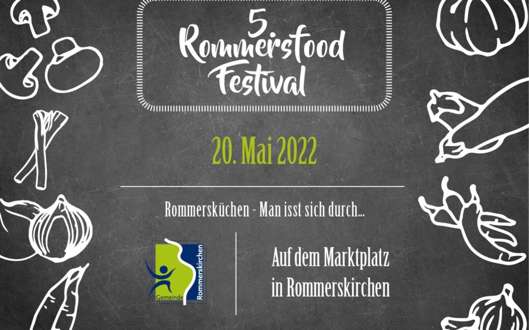 Dritte Auflage von Rommersfood – Kulinarisches Spektakel startet nach Corona wieder durch