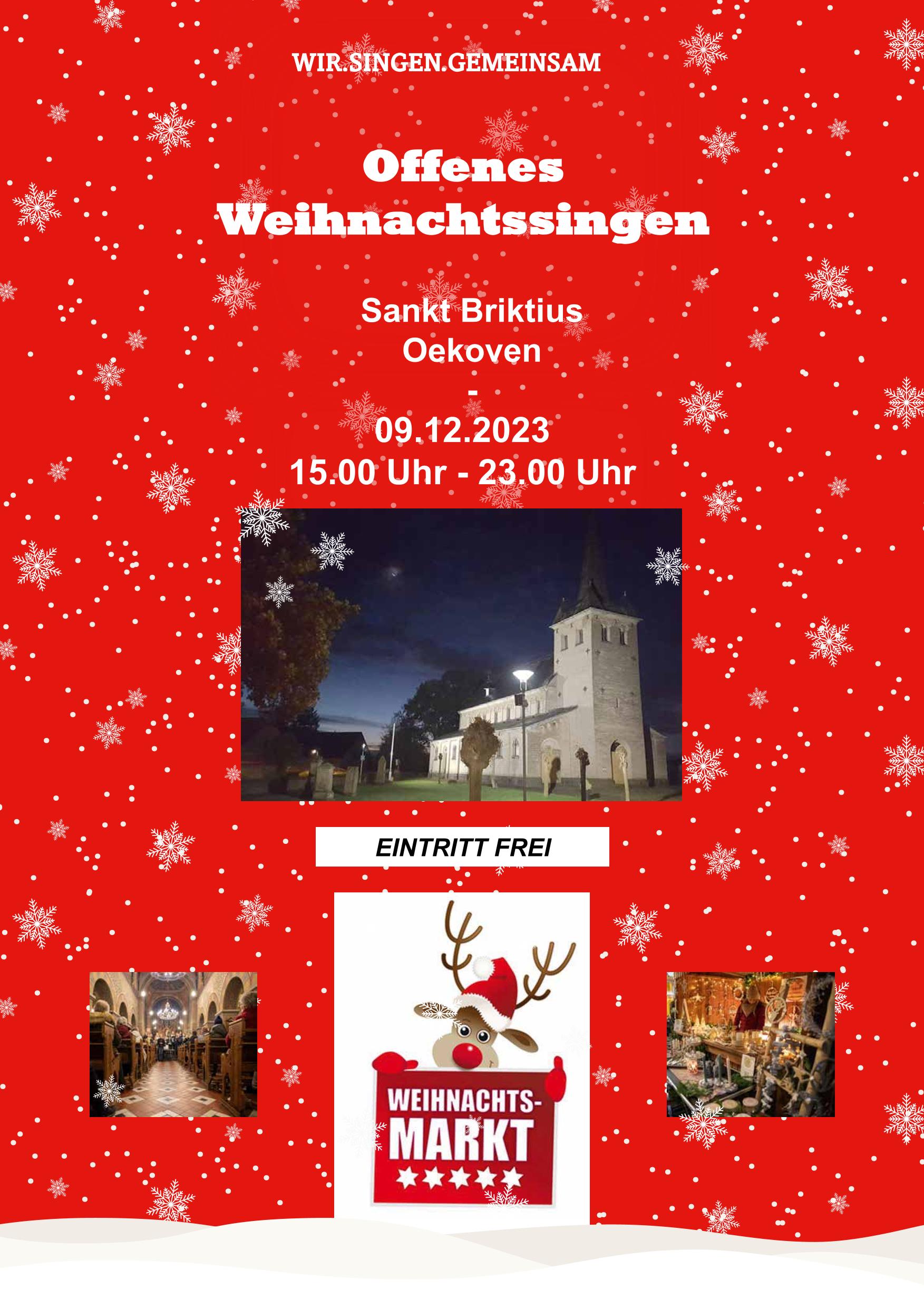 Zweiter Adventssamstag: Offenes Weihnachtssingen In St. Briktius ...