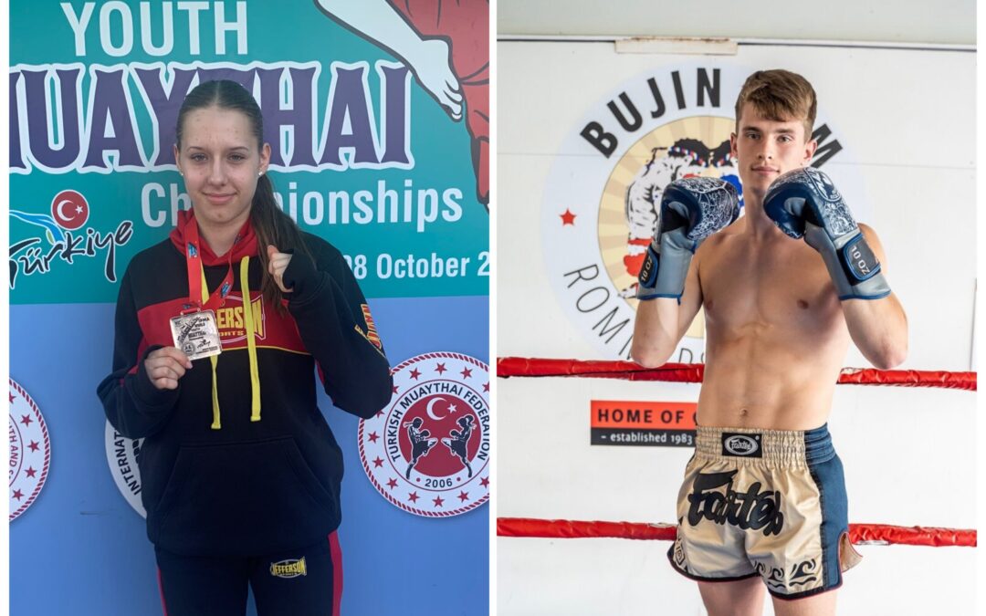 Melina Feyerabend und Meiko Steffenhagen überzeugten bei Junioren WM und World Cup im Thai-Boxen