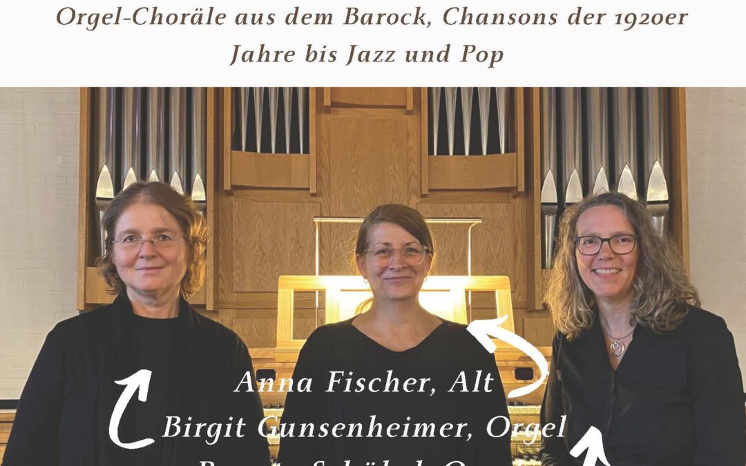 Orgelkonzert in der Samariterkirche am 9. Dezember