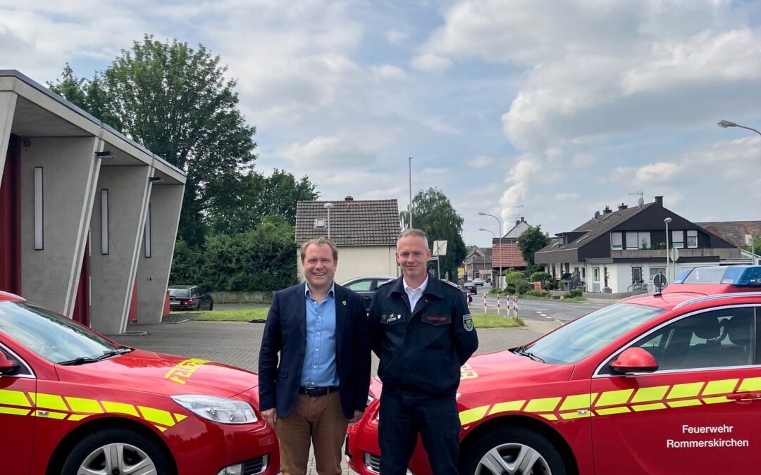 Feuerwehr-Bereitschaft nimmt neuen Kommandowagen in Betrieb