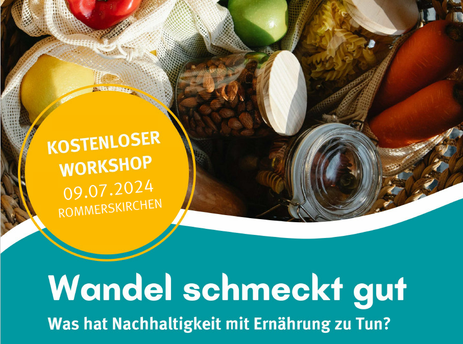 Nachhaltigkeits-Workshop „Wandel schmeckt gut“ in Rommerskirchen