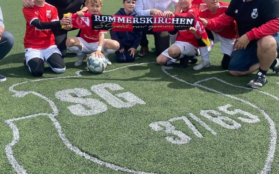 Jugendturnier der SG Rommerskirchen/ Gilbach mit 40 Teams aus dem ganzen Kreis