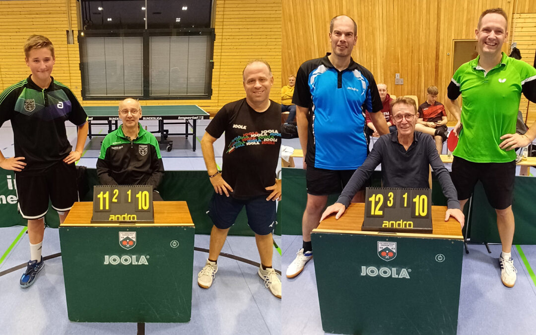 Clubmeisterschaft beim TTC Vanikum Dennis Schwarz wird jüngster Vereinsmeister der Vereinshistorie