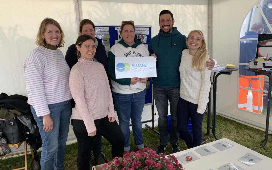 Allianz für Klimaschutz und Nachhaltigkeit beim 10.Familienfest des Rhein- Kreises Neuss