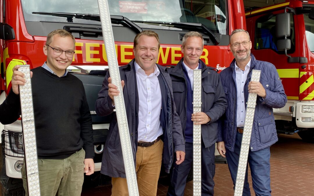 Moderne LED-Technik für die Feuerwache in Rommerskirchen