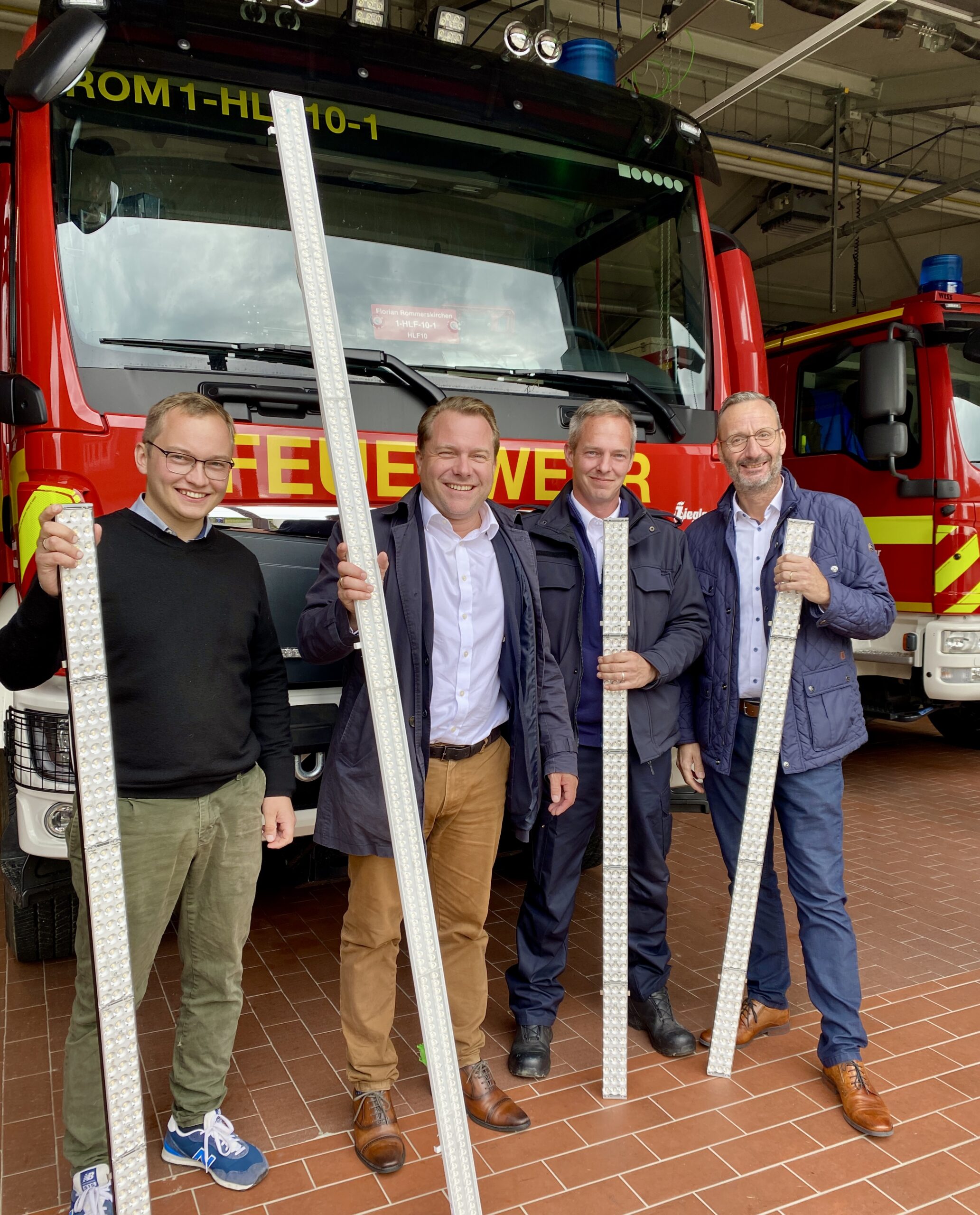 Moderne LED-Technik für die Feuerwache in Rommerskirchen